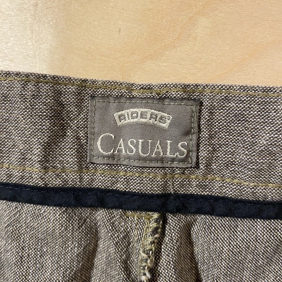 Riders by Lee Classic Gray Dress Pants 14P (QE) - Picture 4 of 8